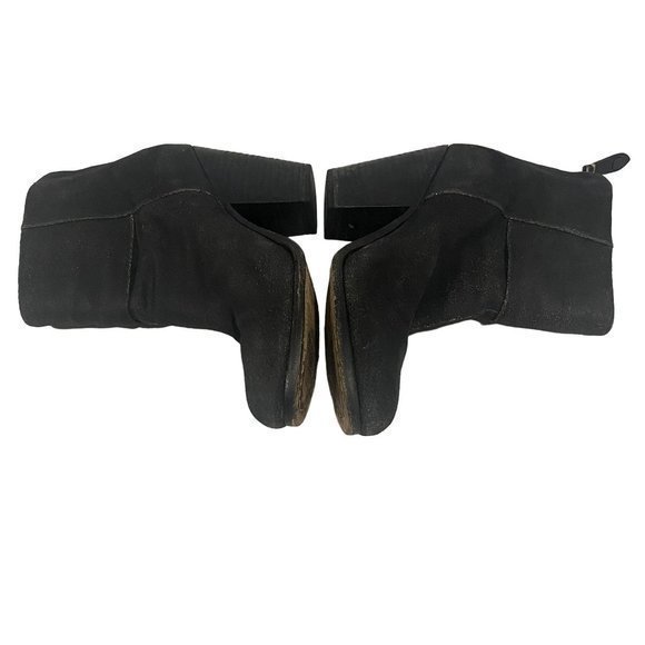 Rag‎ & Bone Newbury Bootie Black Leather Size 37 - Picture 3 of 12